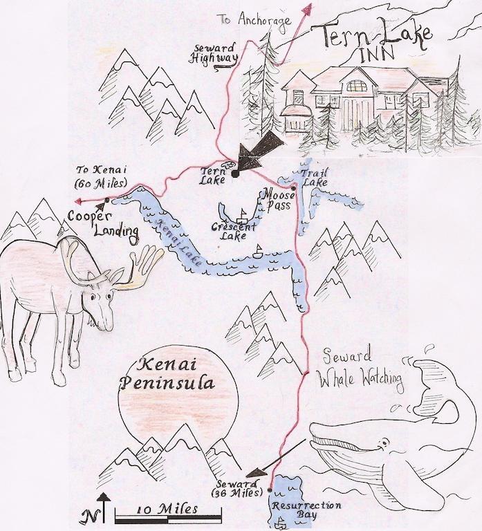 Inn At Tern Lake Moose Pass Екстер'єр фото